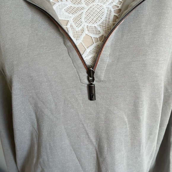 Tommy Bahama Quarter Zip Sweatshirt - Picture 4 of 9